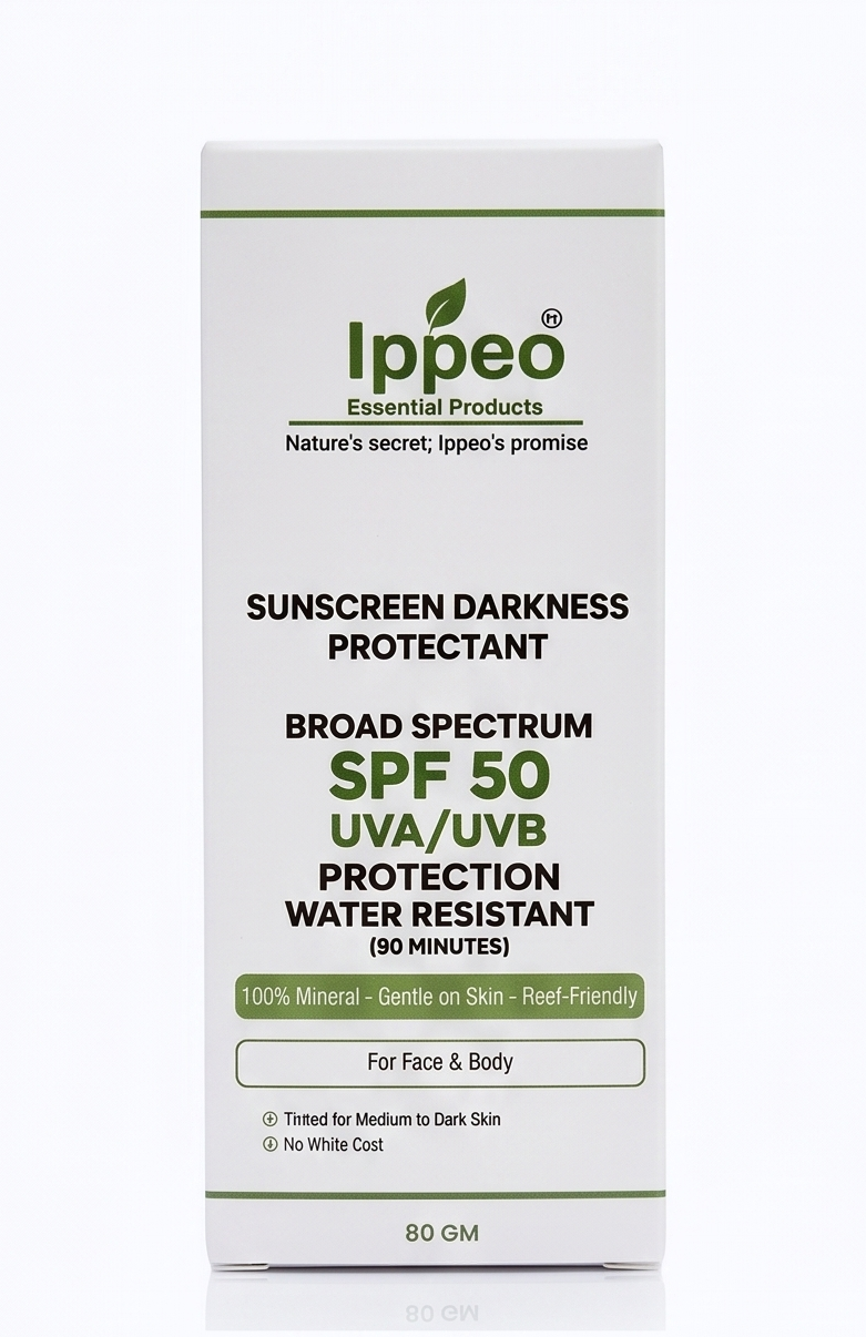 Ippeo Sunscreen Darkness Protectant SPF 50 PA+++ for Face & Body